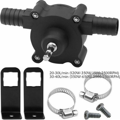 Mini pompe électrique perceuse auto-amorçante transfert huile eau fluide (1/5)