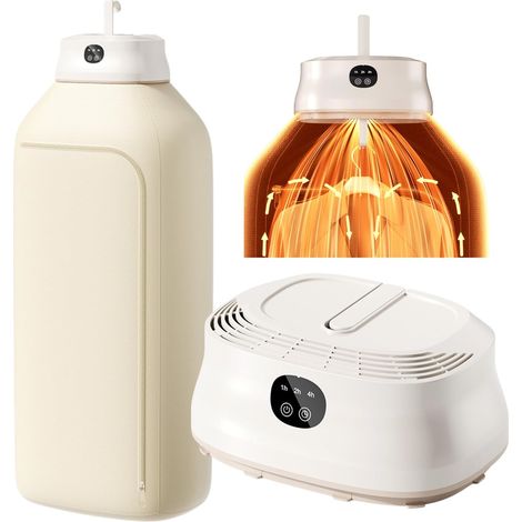 mini seche linge - seche serviette electrique - seche linge pompe a chaleur - lave linge portable - portable clothes dryer (1/5)