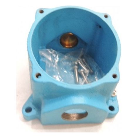 Boitier socle métal bleu 2P 20A 24V 50Hz IP55 DN8 MARECHAL 198408A