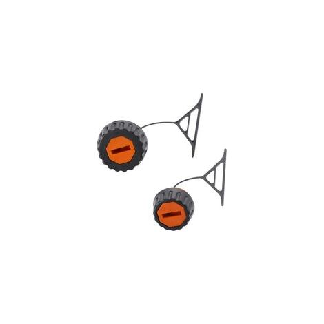 Lntyq 2er-Pack Öltankdeckel und -kappen für Stihl 020 023 024 025 026 028 034 036 038 048 Kettensägenzubehör (1/5)