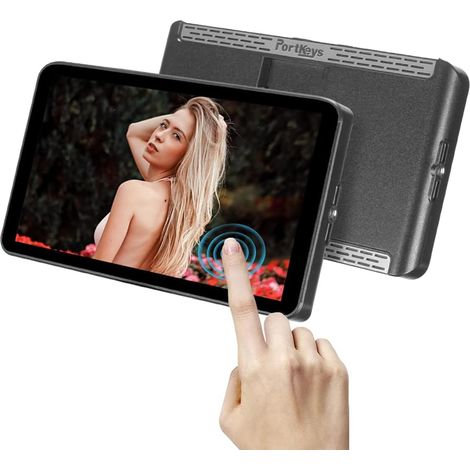 LH7P Moniteur Caméra 7" Contrôle sans Fil pour A7SIII/FX3/A1, R5/R6, Z8/Z9, Entrée 4K HDMI 3D LUT Waveform Arri Fausse Couleur, Field Moniteur Léger (1/5)