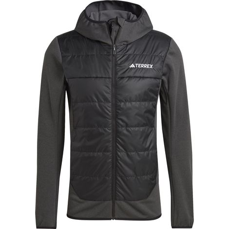 Chaqueta con capucha para hombre adidas TERREX MULTI HYBRID negra IR7883 talla M
