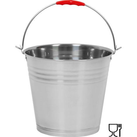 Eimer Strend Pro 8 Liter, Edelstahl (1/4)