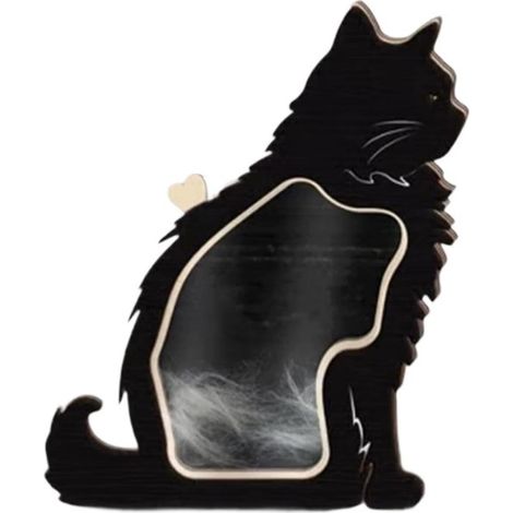 Marco de madera para figura de recuerdo de pelo de gato (1/5)