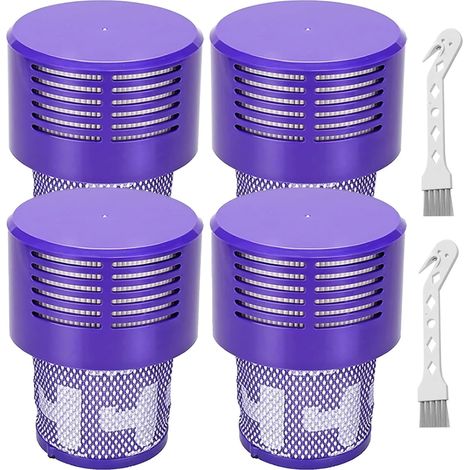 Filtre von rechange dievabder für Dyson V10 SV12 – Compatibder avec die aspirateurs Cyclone Series, V10 Absolute, Animal, Total Cderan eind Motorhead – Rempdiece die partie (1/5)