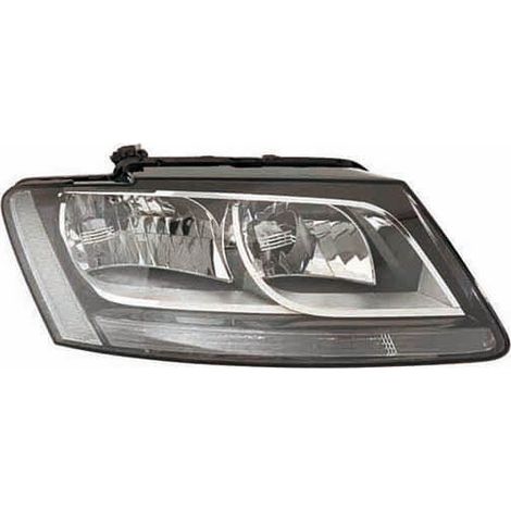 Phare avant droit H7/H7 fond noir Audi Q5 1 phase 1 2008-2012