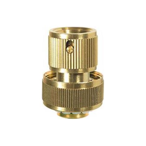 Raccord rapide laiton Aquastop 19 mm (1/4)