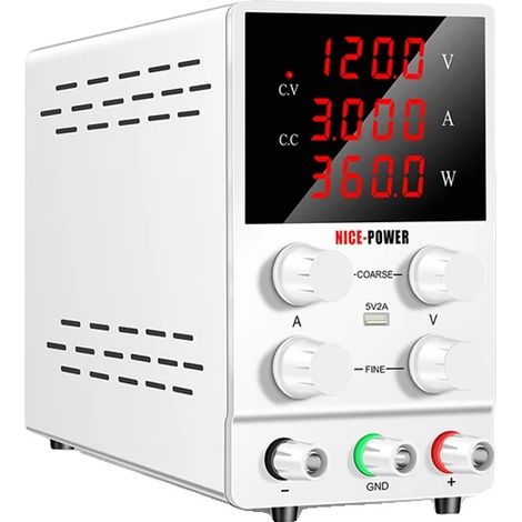Alimentation CC, sortie 30V, courant 10A (1/2)