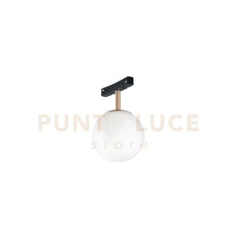 C/SFERA D.15CM LED CON ADATTATORE REGOLABILE ORO 3000K 624LM 8W
