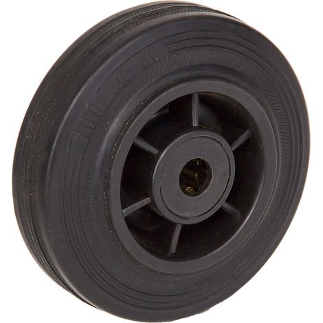 Vollgummi Transportrollen Rolle Kunststofffelge 100mm bis 60 kg Rollwagen (1/3)
