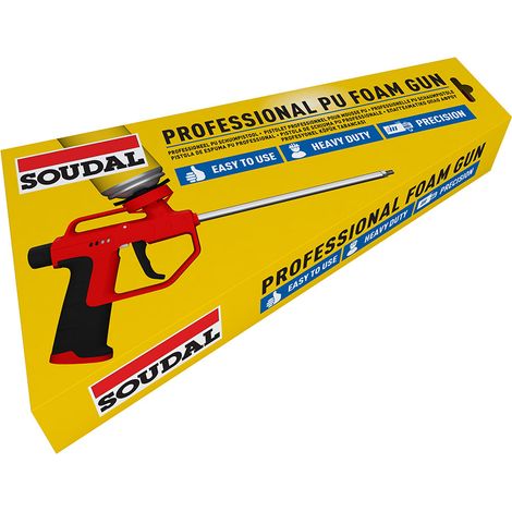 Pistola para espuma pu diy soudal 137930 (1/3)