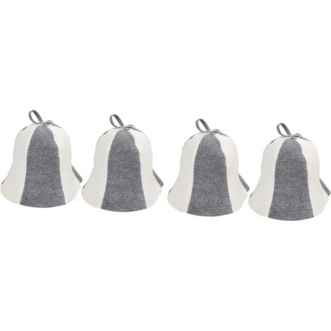4stücke Filz Sauna Hüte Wasserabsorbierende Bequeme Sauna