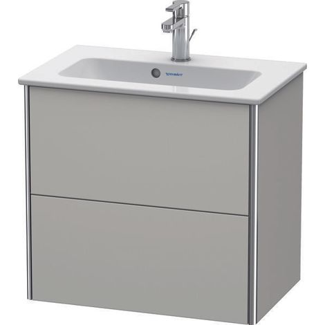 Duravit XSquare Meuble sous-lavabo Compact, suspendu, 2 tiroirs, (1/3)