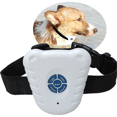 Collier Anti-aboiement - Ultrasons Silencieux - Pour Chiens 5 à 50 kg - Résistant À La Pluie - Sangle Nylon Réglable 15-58 cm - 1 Pièce (1/5)