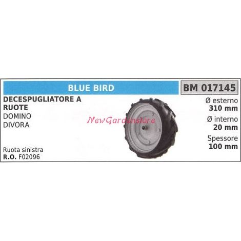BLUE BIRD rueda desbrozadora DOMINO DIVORA 017145