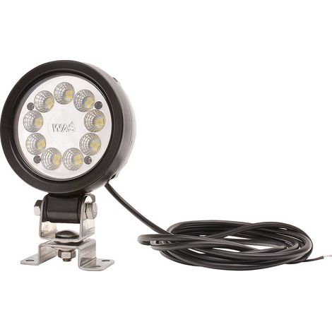WAS Faro da lavoro 12 V/DC, 24 V/DC WAS 163 ADR RUND 1216 ADR Illuminazione di vasta portata (Ø x P) 108 mm x 46 mm 260 (1/5)
