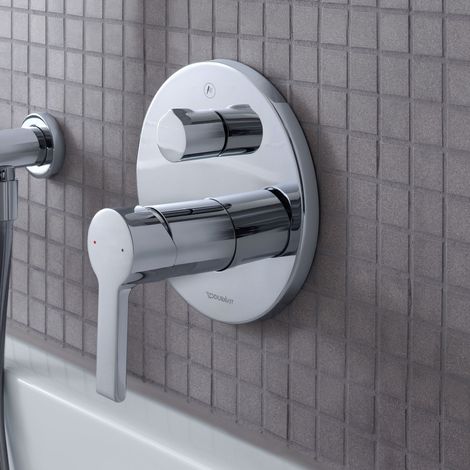 Duravit B.2 Mitigeur bain douche encastré, rosette ronde, 2 (1/5)