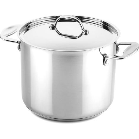 Mepra Glamour Diamond pentola coperchio acciaio inox 22 cm (1/2)