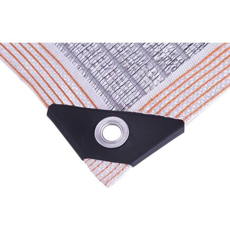 YMYNY Schattennetz aus Aluminiumfolie, Sonnenschutzisolierung, reflektierender Sonnenschutz, Schattentuch, Plane, wasserdicht, UV-Schutz, für Blumen, Pflanzen, Gewächshaus, Rasenterrasse (1/4)
