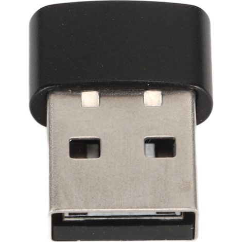 Mini-vibreur de souris avec 2 modes, maintien de l'écran actif, bouton de commutation, prêt à l'emploi, pour jeux, réunions et présentations (noir).