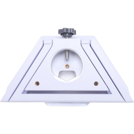 2-Zoll-ABS-Rohradapter für Ethernet-Halterung für 38,5-mm-Rohre, multifunktionale Halterung für sichere Installationen auf vertikalen oder flachen Oberflächen (1/5)