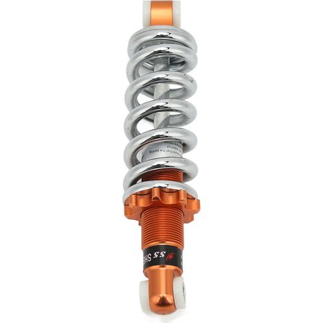 Amortisseur Moto 190mm 544kg Charge Universel Réglable Orange pour Scooter Moped Suspension (1/5)