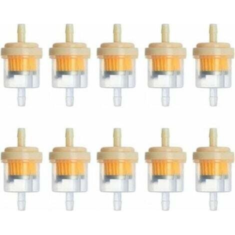 Filtre à carburant magnétique – Lot de 10 cartouches pour essence, compatible moto, tondeuse et tracteur – haute efficacité anti-impuretés (1/5)