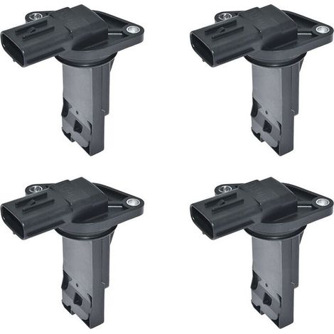 Cuatro sensores de flujo de aire másico (MAF) adecuados para CX5 3 6: Sensor PE01-13-215, E5T62271, PE0113215