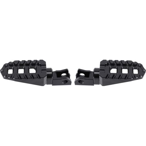 Repose-Pieds Large pour Moto, Repose-Pieds Antidérapants, Hauteur Réglable pour KLX 230 S R 2020 à 2024, 16 Dents, Adhérence Supérieure, Antirouille, Installation Facile, Confort (1/5)