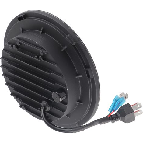 Phare rond à LED de 150 W et 7 pouces avec halo lumineux pour moto Wrangler (1/5)