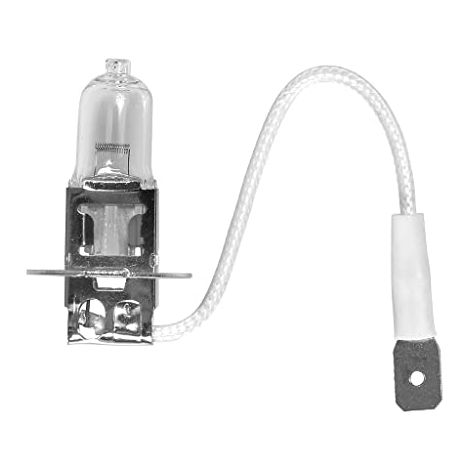 SPOTLIGHT AMPOULE H3 IODE 12V, AMPOULE TYPE H3 PK22S 55W - AMPOULE H3 12V KRYPTON - AMPOULE BLANCHE - COMPATIBLE AVEC TOUS TYPES