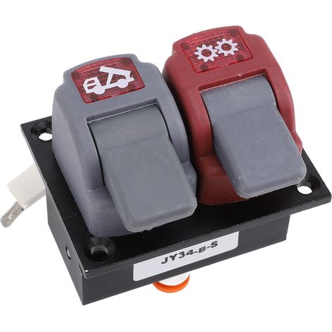 Ortviai Distributeur hydraulique double commande manuel JY34-B-S pour remorques semi-remorques et machines agricoles (1/5)