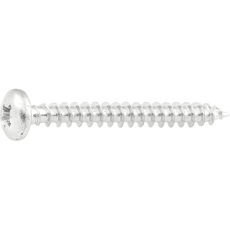 SPEED Spanplattenschraube HRK 4.0x 12 Vollgewinde Pozidriv 2 EFP-beschichtet