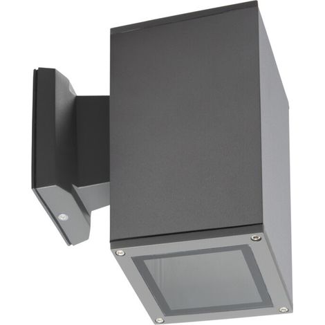 lampada da parete facciata lart 1 luce antracite E27 (1/5)