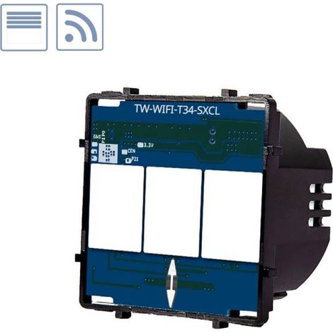 Control de persianas táctil + WiFi