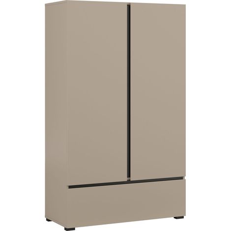 Estantería Alfere 122, Congo, Con puertas, Cerrable, Con cajones, Aglomerado laminado, Número de puertas: 0, Número de cajones: 0, 150x89x40cm (1/5)