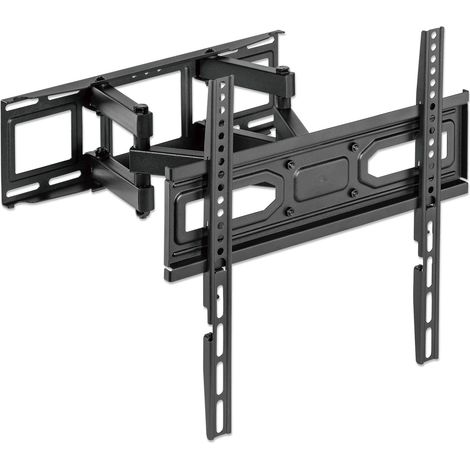 Supporto a Muro per TV LED LCD 32-70'' Full-Motion in Nero, Compatibile con Schermi fino a 70 Pollici (1/5)