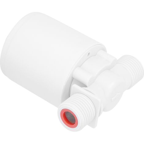 Vanne à bille flottante, réservoir d'entrée intégré, contrôle automatique du niveau d'eau, plastique G1/2 po (1/5)