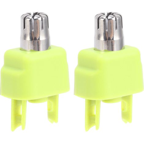 2 têtes de rechange pour tondeuse nez et oreilles QP210 80 QP220 QP2515 QP2520 QP6510 QP6530 (1/5)