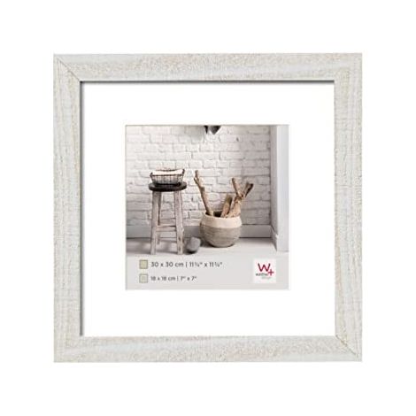 Walther Bilderrahmen, Holz, White Polar, 30 x 30 cm (1/5)