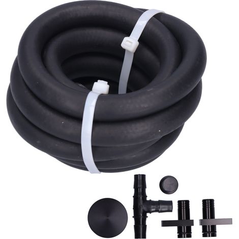 Kit de dérivation de soupape PCV diesel en alliage d'aluminium 6061 (noir) pour Chevrolet GMC Sierra 2500 HD 3500 HD 06-10 (1/5)