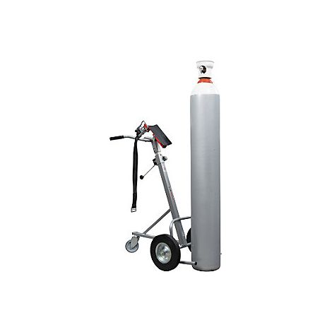 kaiserkraft  Carrello per bombole di gas con cinghia di