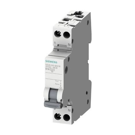 Siemens Interruptor automático contra incendios blanco 13 A