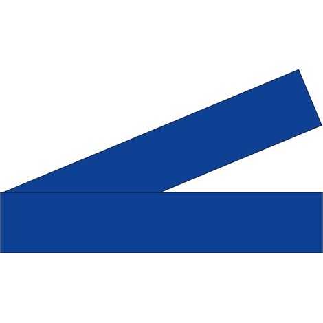 Lot 2 bandes 52mm x 1m - Lignes Pleines Bleu - 4641553 (1/2)