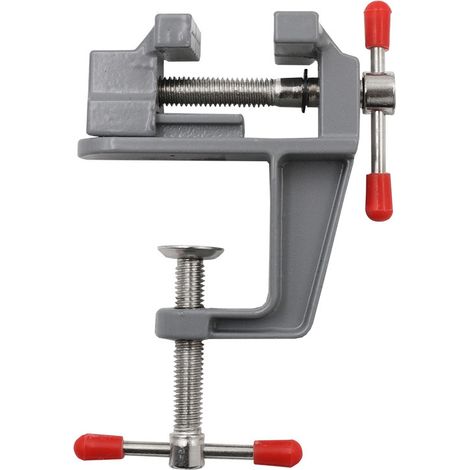 Mini-Tischschraubstock, DIY-Reparaturwerkzeug, universeller Mini-Tischschraubstock, kleiner Tischschraubstock aus Aluminiumlegierung, Mini-Schraubstock, Heimwerker-Universal-Schraubstock mit flacher Ö
