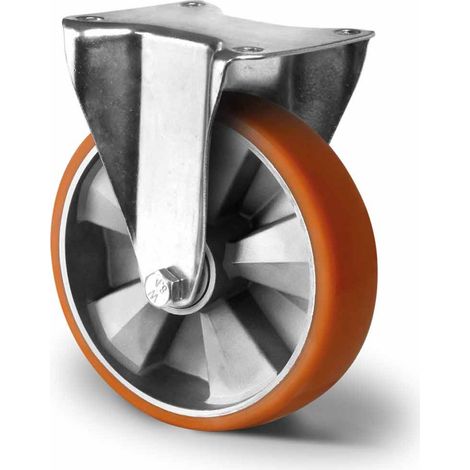 CASCOO Bockrolle ø 200 mm Serie BAU5 Doppelkugellager L-Serie