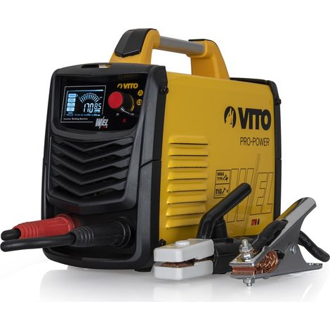 Poste a souder Inverter MMA 170A Soude Baguettes électrodes de Ø 1.6 à 4 mm Malette VITO