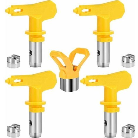 Buse Pulvérisation Airless Pistolet Peinture Haute Pression - Modèles 209, 415, 519, 619 (1/5)