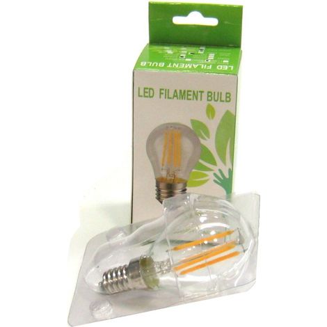 Jandei Bombilla led G45 filamento 4W rosca E14 Blanco 2700ºK (1/3)