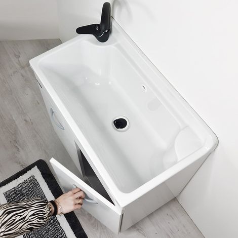 Mobile Lavapanni ATHENA 70x40 in resina con mobile